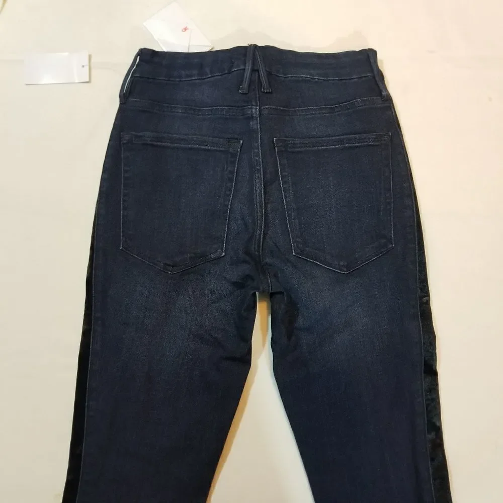Good American Good‎ Waist Velvet Tux Size 0